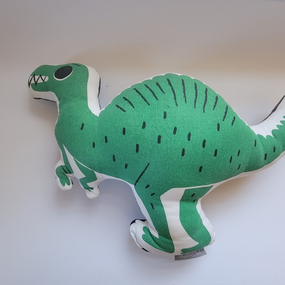 Crate and Barrel Land of Nod rare Dinosaur Plush Pillows - Picture 13 of 13